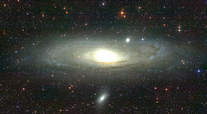 Галактика M31, туманность Андромеды